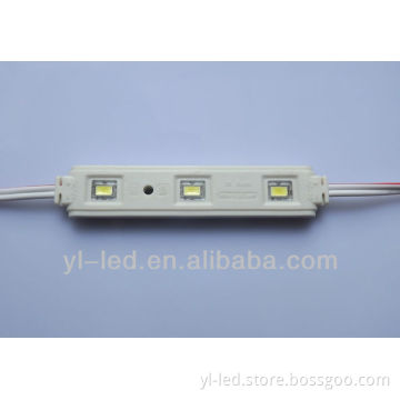 injection 3pcs SMD 5630 led module with lens